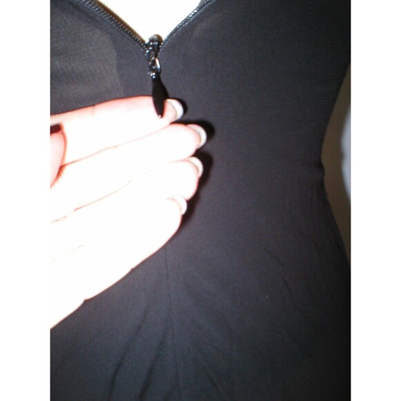 NWT New $700 Womens 42 6 Designer Italy Costume National Blouse Black Layer Cape - Picture 11 of 12